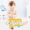 TINOTEEN Toddler Matching Toys Easter Egg Color Shape Learning Educational