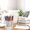 Yimy 9 Pack Acrylic Pen Holder, Pencil Organizer for Desk,
