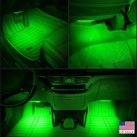 QUAYUB Car Interior Atmosphere Wire Auto Strip Light LED Decor Lamp Accessories New