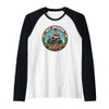Nutcracker Monster Truck Christmas Nut Smasher Xmas Lights Raglan Baseball