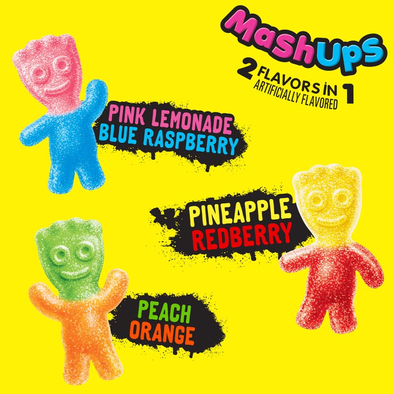 SOUR PATCH KIDS MashUps 2 Flavors in 1 Soft &