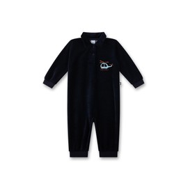 Sanetta Baby Boys' Overall Long, All-Over, blue