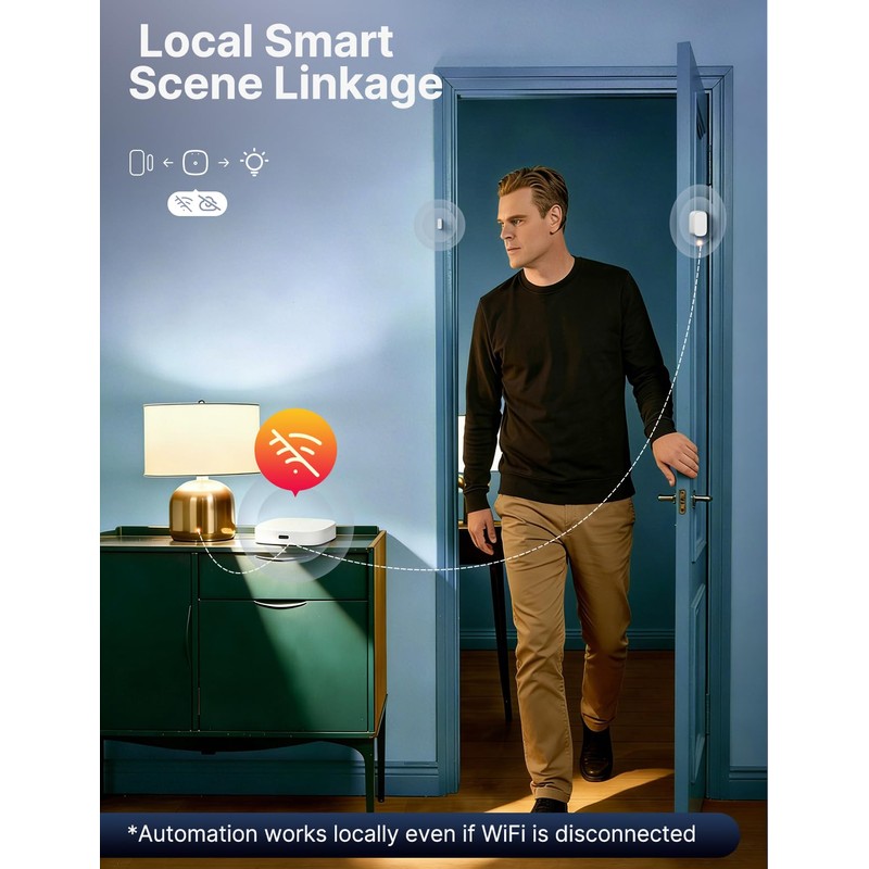 MOES Upgraded Multi-Mode Smart Gateway, ZigBee 3.0 & BLE Mesh