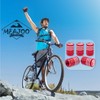 MEAJOO 5PCS USA Flag Tire Valve Stem Caps, Premium Alloy