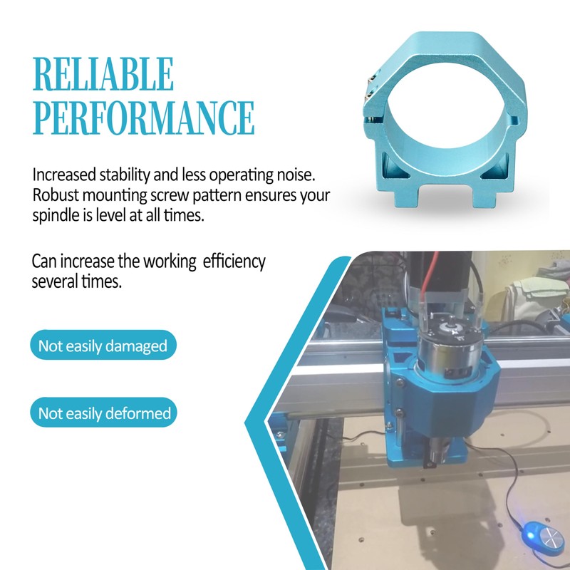 HOLEPU HOLEPU 65mm ZC65 4040-PRO Spindle Mount Fits 3020-PRO MAX