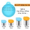 Comtim Pet Food Can Cover Silicone Can Lids for Dog