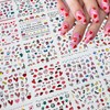 30 Sheets Valentine's Day Nail Art Stickers Red Lips Nail