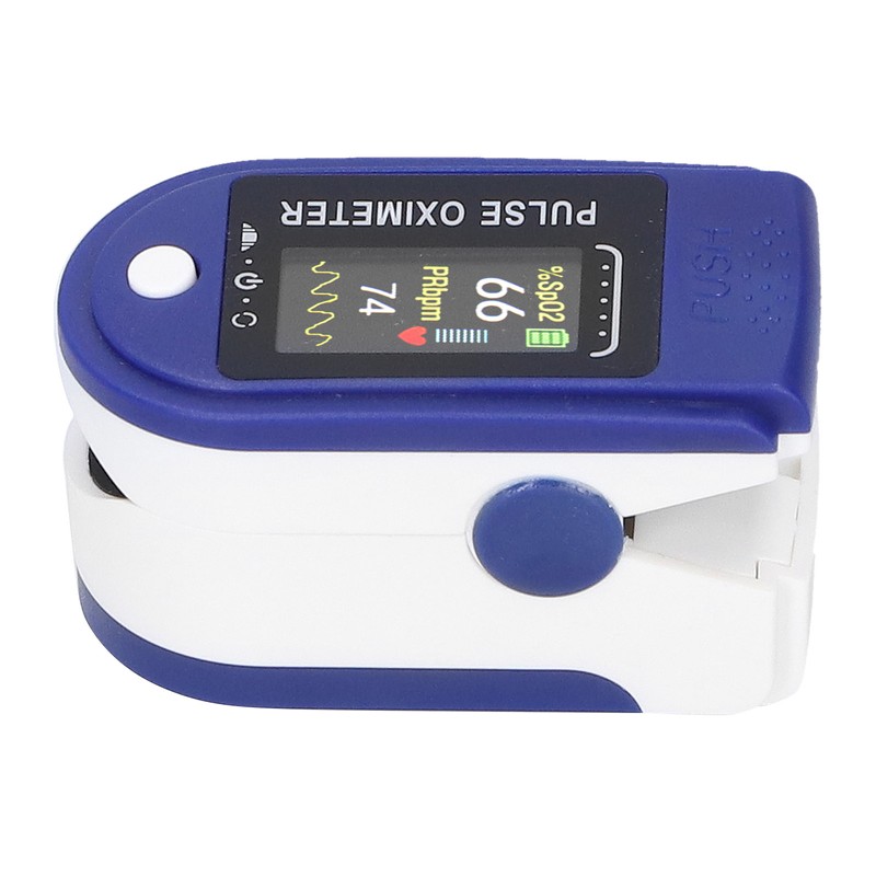 Fingertip Pulse Oximeter LED Dispaly Blood Oxygen Saturation Heart Rate