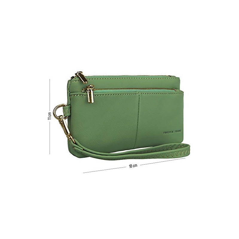 Cartera para Dama Forever Young SQbags. Elegante Monedero para Mujer,