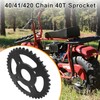RUTU 40/41/420 Chain 40T Sprocket, 40 Tooth Rear Sprocket for