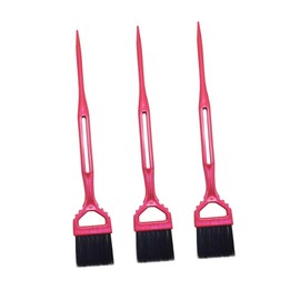 Baluue 3pcs Hair Tint Brushes for Hair Dye Application for Salon Home Use and Coloring