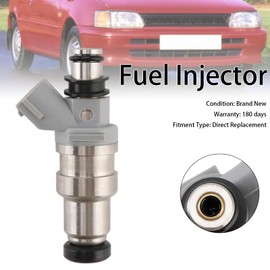 Mad Hornets 1 x Injector Nozzle 23250-11060 Suitable for Toyota Starlet MK2 1990-1996 23209-11060