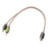 Cable Rca 100% Cobre Con Aislante Supresor De Ruído Y