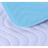 6pcs Reusable Washable Pad An Absorbent Pad For Adults Incontinence Pad Blue   White 45 * 60
