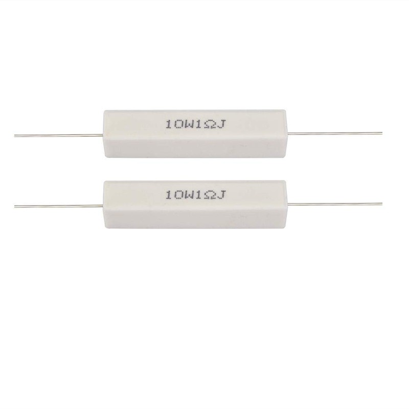 VBESTLIFE 10 Pcs/Pack 1 Ohm 10 W Ceramic Speaker Divider