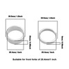 eMagTech 8Pcs Head Stem Spacer Replacement Head Tube Spacer Aluminum