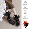 Black Ruffle Socks Soft and Comfortable Red Ruffle Socks,High Elasticity