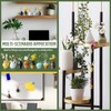 LCUHAVA Pack of 8 Mini Ceramic Vase Magnets Fridge 3D