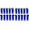 Pac Supplies Global Ltd 20 x Blue Black Non Magnetic