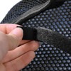 sourcing map XXL Black Blue Mesh Seat Full Cover Breathable