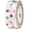 kamo井加工紙 MT for Kids Motif, Stars Width 15 mm X 7 m