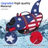 EMUST Dog Life Jacket, Ripstop Dog Lifesaver Vests with Rescue