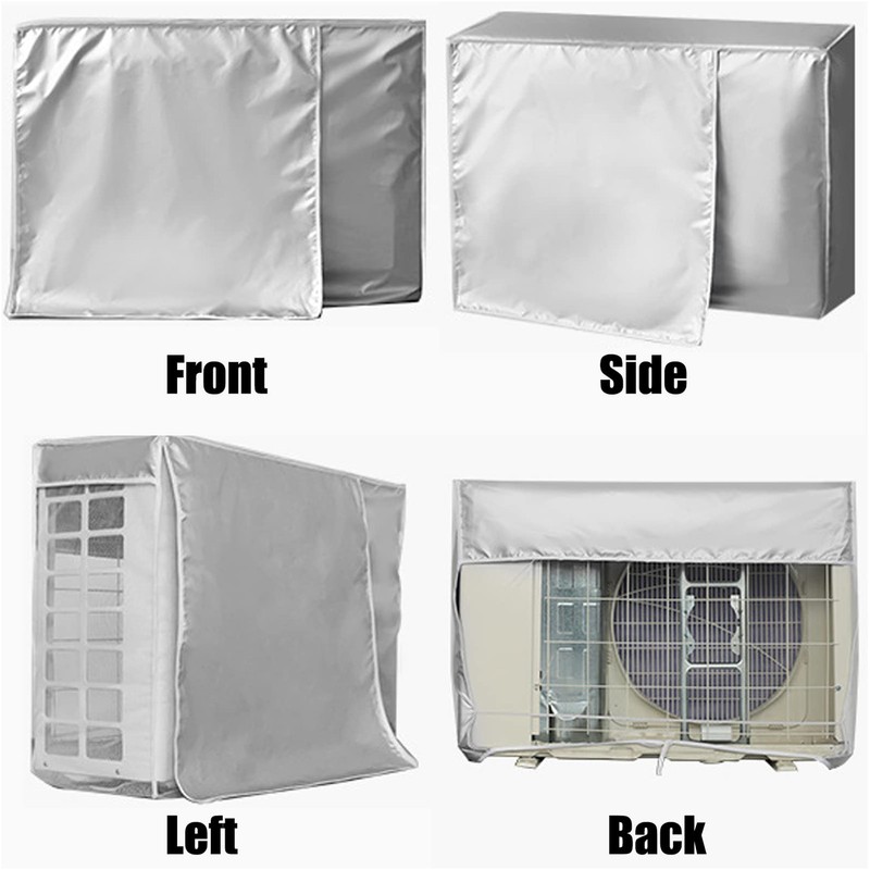 Window Air Conditioner Cover Sun Protection Waterproof Dustproof Air Conditioner