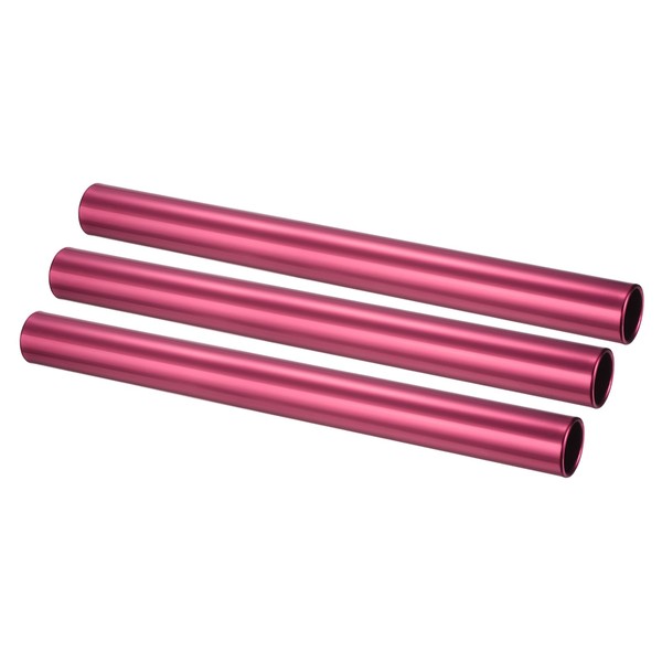 PATIKIL Relay Track Baton, 3 Pack Aluminum Tube Field Running