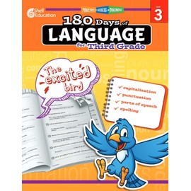 180 Days™: Language for Third Grade: Practice, Assess, Diagnose