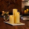 Luminara Flameless LED Candle, Moving Flame Pillar, Remote Ready, Timer,