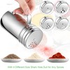 6 Pcs 14 oz Spice Shaker with Holes and Lids