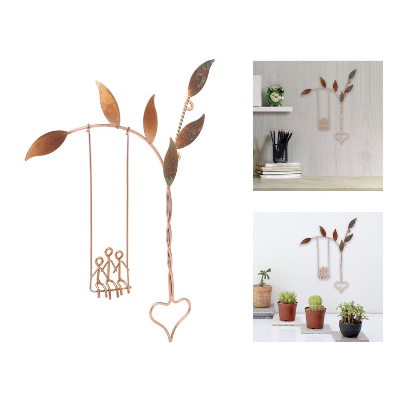Swing Sculpture Stress Relief Stylish Look Wall Hanging Swing Decoration
