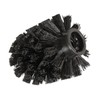 Wenko 19786100 Spare brush head with adapter Black Ø 8