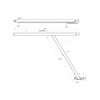 Deltana DCSM10USPW Overhead Door Holder; White Finish
