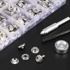 323 Piece Canvas Snap Kit, Meifuly Marine Grade Stainless Steel