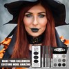 Halloween Makeup Kit, Halloween Face Make-Up, Includes 3 Black Matte