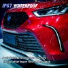 PGTOPONE Switchback White/Amber LED Front Bumper Fog Daytime Running Lamp
