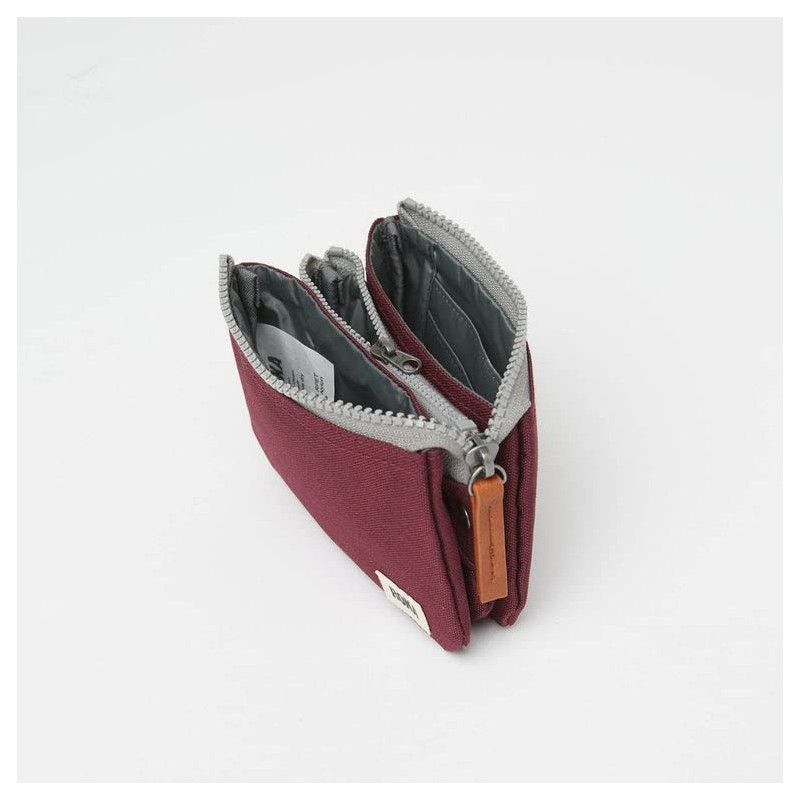Roka London Carnaby Small Sustainable Canvas Sienna Purse