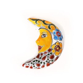 Tierra Fina Talavera Small Moon - 5" x 2.50"