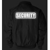 Qraphic Tee Security charger jacket with REFLECTIVE LOGO, Security Guard
