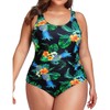 Daci - Traje de baño de una pieza para mujer,