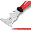 Goldblatt 2Pk 9-in-1 Paint Scraper Tool Stainless Steel Painters Tool