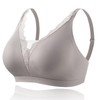 CYTMTZGA Mastectomy Bra Seamless Everyday Prostheses Post-Surgical Bra with Pockets