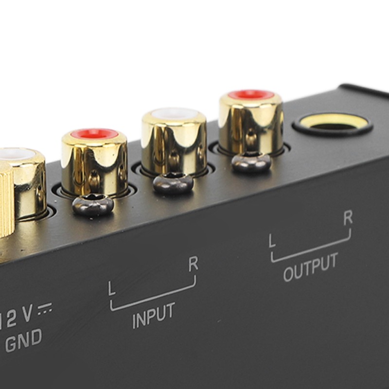 Phono Preamplifier AC Metal 100‑240V Sound Record Player Preamplifier for
