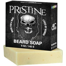 Beard Gains - Original Scented Exclusive Pristine Beard Soap Conditioner | Ultimate Beard Healer & Wash! Paraben & Sulfate Free!