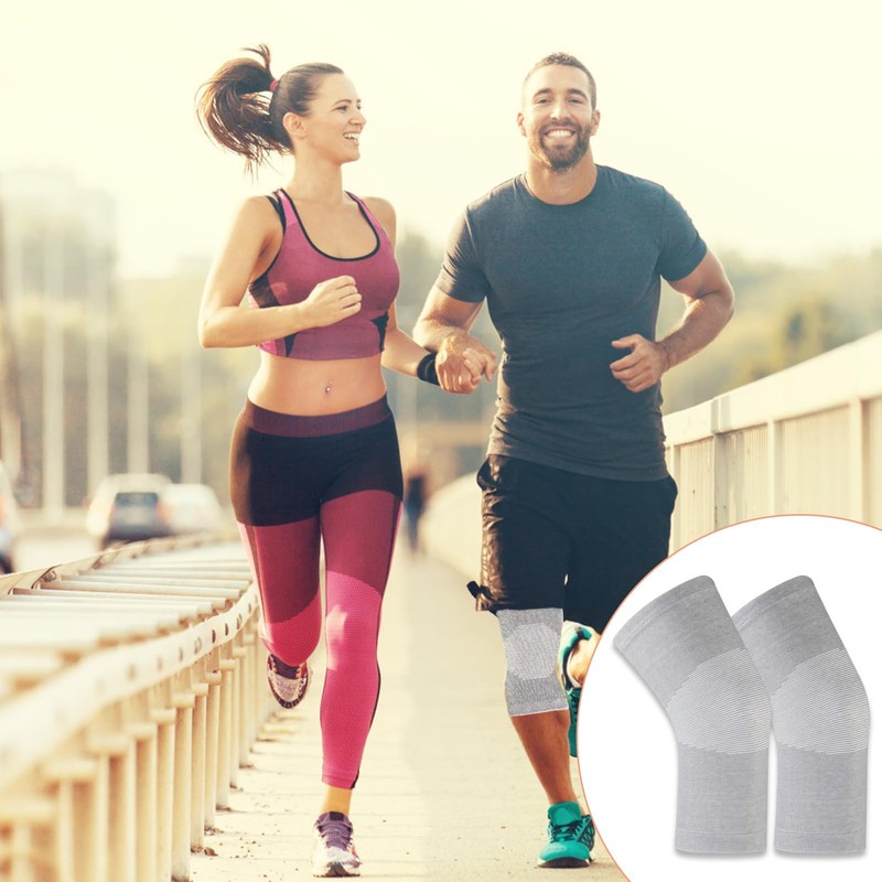 Sport Bamboo Carbon Fibre Elastic Patella - Free Size, Comfortable