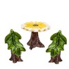 Magical Secret Fairy Sunflower Table & Leaf Chairs Set -