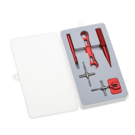SG Store 1 Set Reel Repair Tool Kit 90x13mm/8x78mm for Fishing Reel Maintenance Red