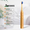 Sonic Electric Bamboo Toothbrush for Adults - Bamboo Design with