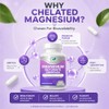 Magnesium Glycinate Complex -120 Capsules -Magnesium Glycinate Bisglycinate, Malate, Taurate